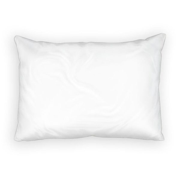 Funda de Almohada Personalizada Base Funda de almohada personalizada en blanco mostrando el volumen con relleno