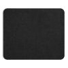 Vista de la parte trasera de goma antideslizante del mousepad personalizado 24x20 cm
