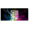 Mousepad personalizado 90 x 40 cm con impresión a todo color extendido sobre un fondo blanco
