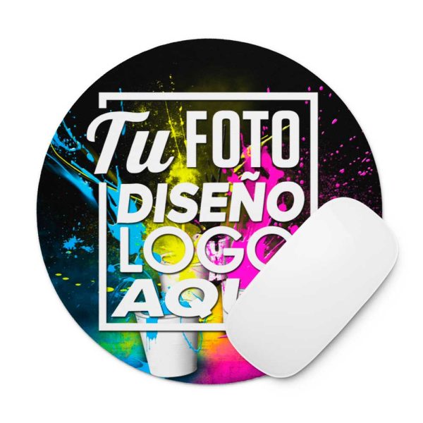 Mousepad personalizado redondo