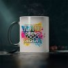 Efecto Taza Mágica Personalizada 11 oz 325 ml Acercamiento al efecto de desaparición de la capa oscura en la taza mágica personalizada 11 oz 325 ml
