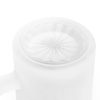 Base gruesa de vidrio con diseño de estrella del vaso shopero personalizado 16 oz 470 ml