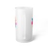 Perfil del asa de nuestro vaso shopero personalizado 16 oz 470 ml en vidrio pavonado